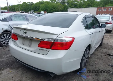 2015 Honda Accord Sport из США, поврежденный, VIN 1HGCR2F50FA088487